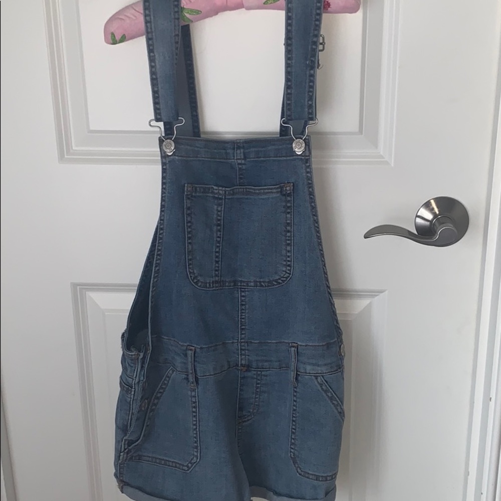 Denim overalls